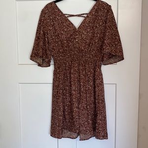 Trendy short sleeve dress never worn